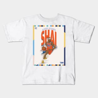 Shai Gilgeous-Alexander Poster Kids T-Shirt